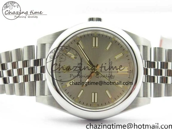 0125 WeatherProof Oyster Perpetual 41mm 124300 BP Maker Best Edition Silver Dial on SS Jubilee Bracelet A 2639